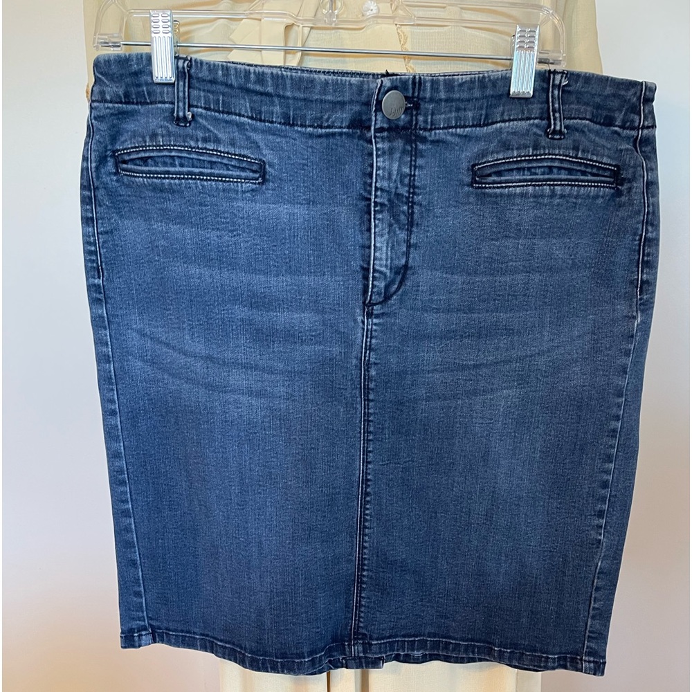J. Jill denim skirt size 14 Petite